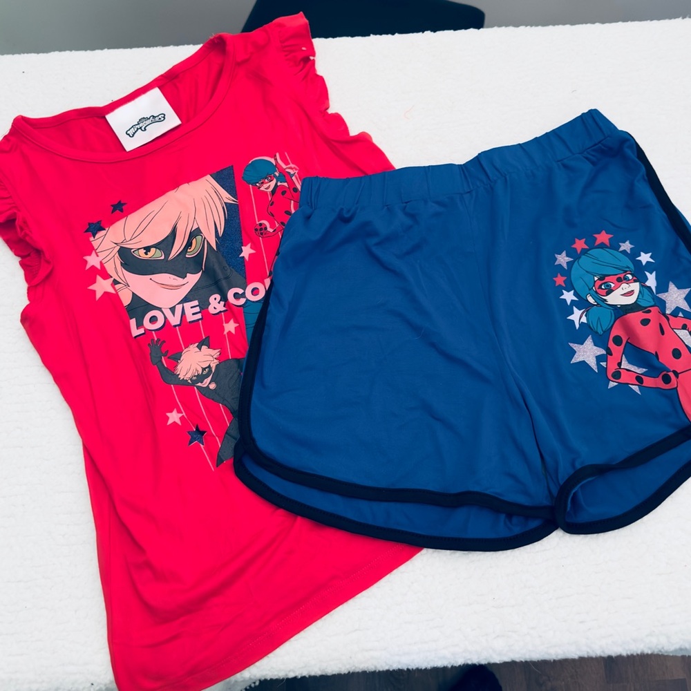 LADYBUG Kids Set - Red and Blue